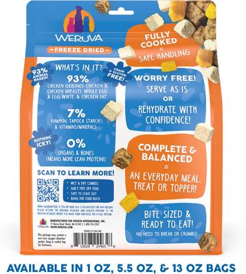 Show full view: Weruva Feeling Farmy Freeze-Dried Dog Food, 13-oz bag slide 3 of 13
