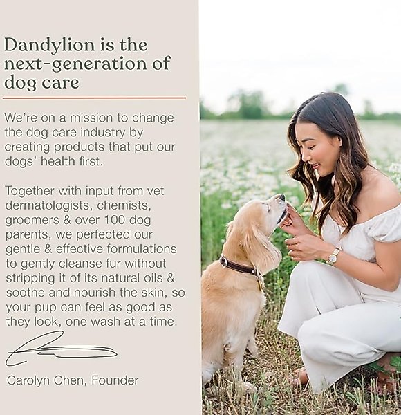 Show full view: Dandylion Fresh Coat Daily Cleansing Dog Spray, 3.4-fl oz bottle slide 4 of 5