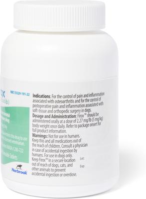 Show full view: Firox (firocoxib) Chewable Tablets for Dogs, 227-mg, 1 chewable tablet slide 2 of 5