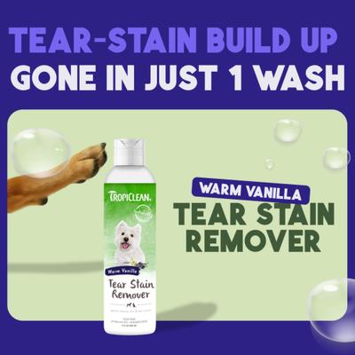Show full view: TropiClean Tearless Dog & Cat Tear Stain Remover, 8-fl oz bottle slide 3 of 7