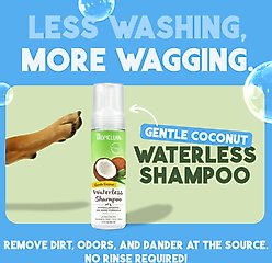 TropiClean Dry No Rinse Waterless Hypo Allergenic Dog & Cat Shampoo, 7.4-fl oz bottle slide 2 of 9