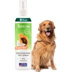 TropiClean Deodorizing Perfume & Odor Eliminating Papaya Scent Dog & Cat Spray, 8-fl oz bottle