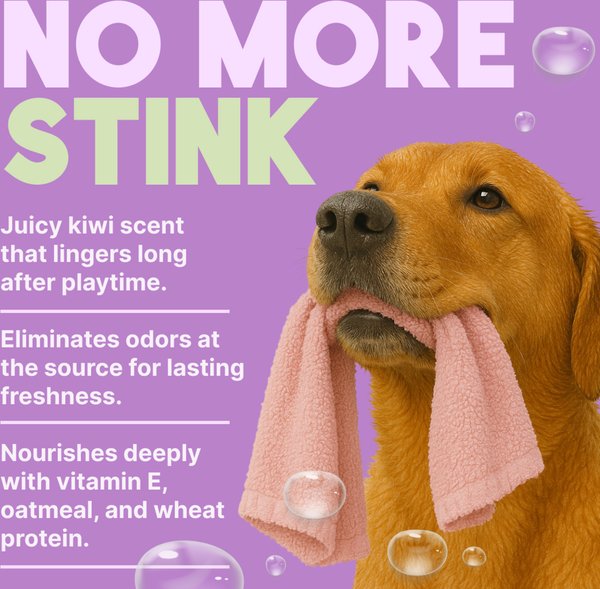 Show full view: TropiClean Deodorizing Perfume & Odor Eliminating Kiwi Blossom Scent Dog & Cat Spray, 8-fl oz bottle slide 5 of 12