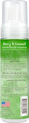 Show full view: TropiClean Dry No Rinse Waterless Deep Cleaning Cat Shampoo, Berry Fresh Scent, 7.4-fl oz bottle slide 2 of 11