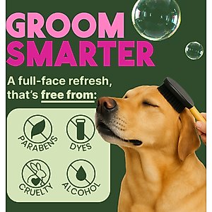 TropiClean Dry No Rinse Waterless Deep Cleaning Dog Shampoo, Berry Fresh Scent, 7.4-fl oz bottle