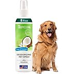 TropiClean Deodorizing Perfume & Odor Eliminating Lime & Coconut Scent, Dog & Cat Spray, 8-fl oz bottle