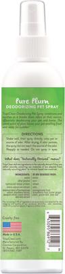 Show full view: TropiClean Deodorizing Perfume & Odor Eliminating Pure Plum Scent Dog & Cat Spray, 8-fl oz bottle slide 2 of 10