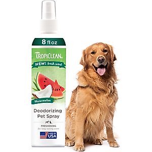 TropiClean Watermelon Dog Deodorizing Spray, 8-fl oz bottle