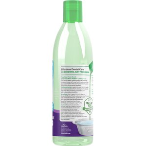 TropiClean Fresh Breath Dental Water Additive + Urinary Tract Support for Cats, 16-fl oz bottle