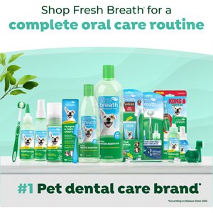 TropiClean Fresh Breath Dental Water Additive + Urinary Tract Support for Cats, 16-fl oz bottle
