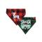 Show in main carousel: Hip Doggie Christmas Santa Baby Dog Bandana, Red & Green, Small slide 1 of 7
