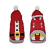 Show in main carousel: Hip Doggie Chenille Santa Dog Hoodie, Red, Small slide 1 of 7