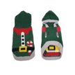 Show in main carousel: Hip Doggie Chenille Elf Dog Hoodie, Green, Small slide 1 of 7