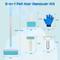 Show in main carousel: SMONTER 5-in-1 Dog & Cat Hair Remover Kit with 40.5-in Extendable Handle, White slide 6 of 8