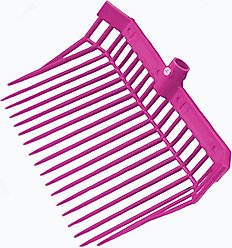 Shires Equestrian Products Plastic Shaving Fork Head, Pink