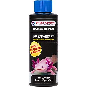 Dr. Tim's Aquatics Axolotl Waste-Away Water Conditioner, 4-fl oz bottle