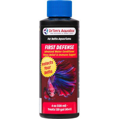 DrTim's Aquatics DrTim's Aquatics Betta First Defense Water Conditioner, 4-fl oz bottle