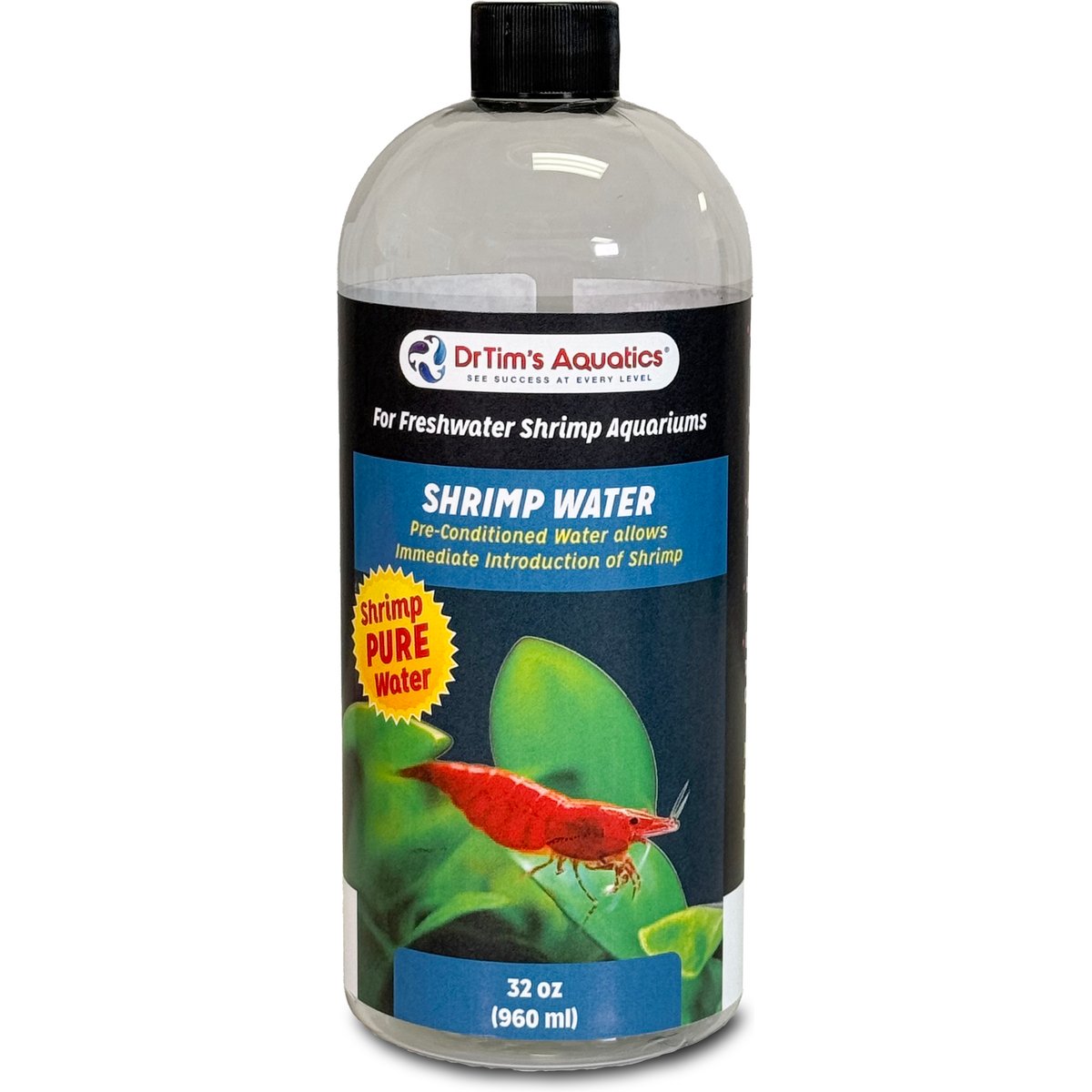 DrTim's Aquatics Shrimp Water Conditioner, 32-fl oz bottle