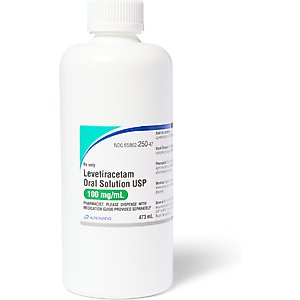 Levetiracetam (Generic) Oral Solution USP, 100-mg/mL, 16 oz