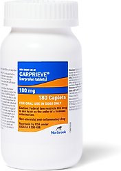 Carprieve (carprofen) Caplets for Dogs, 100-mg, 1 caplet
