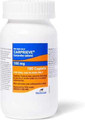 Carprieve (carprofen) caplets