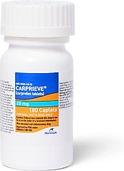 Carprieve (carprofen) Caplets for Dogs, 25-mg, 1 caplet slide 1 of 4