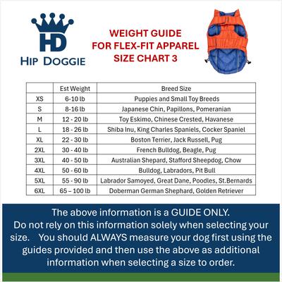 Show full view: Hip Doggie Flex-Fit Reversible Puffer Dog Coat, Camo/Black, Small slide 8 of 10