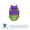 Show in main carousel: Hip Doggie Featherlite Reversible Dog Coat, Green/Purple, XXXX-Large slide 4 of 9