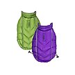 Show in main carousel: Hip Doggie Featherlite Reversible Dog Coat, Green/Purple, Small slide 1 of 9