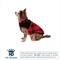 Show in main carousel: Hip Doggie Reversible Fleece Dog Coat, Red, X-Small slide 3 of 9