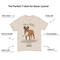 Show in main carousel: E&S PETS Boxer T-Shirt, Ivory, Large slide 2 of 3