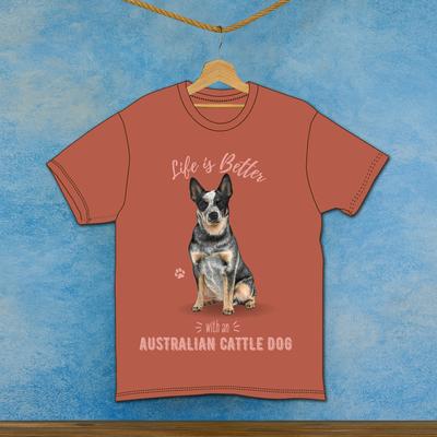 Show full view: E&S PETS Australian Cattle T-Shirt, Red, Small slide 3 of 3