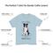 Show in main carousel: E&S PETS Border Collie T-Shirt, Blue, Large slide 2 of 3