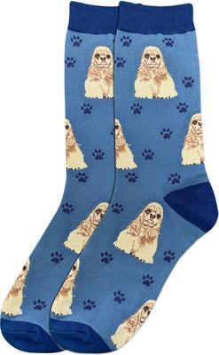 Show full view: E&S PETS Cocker Spaniel Full Body Socks, Red, one size slide 3 of 4