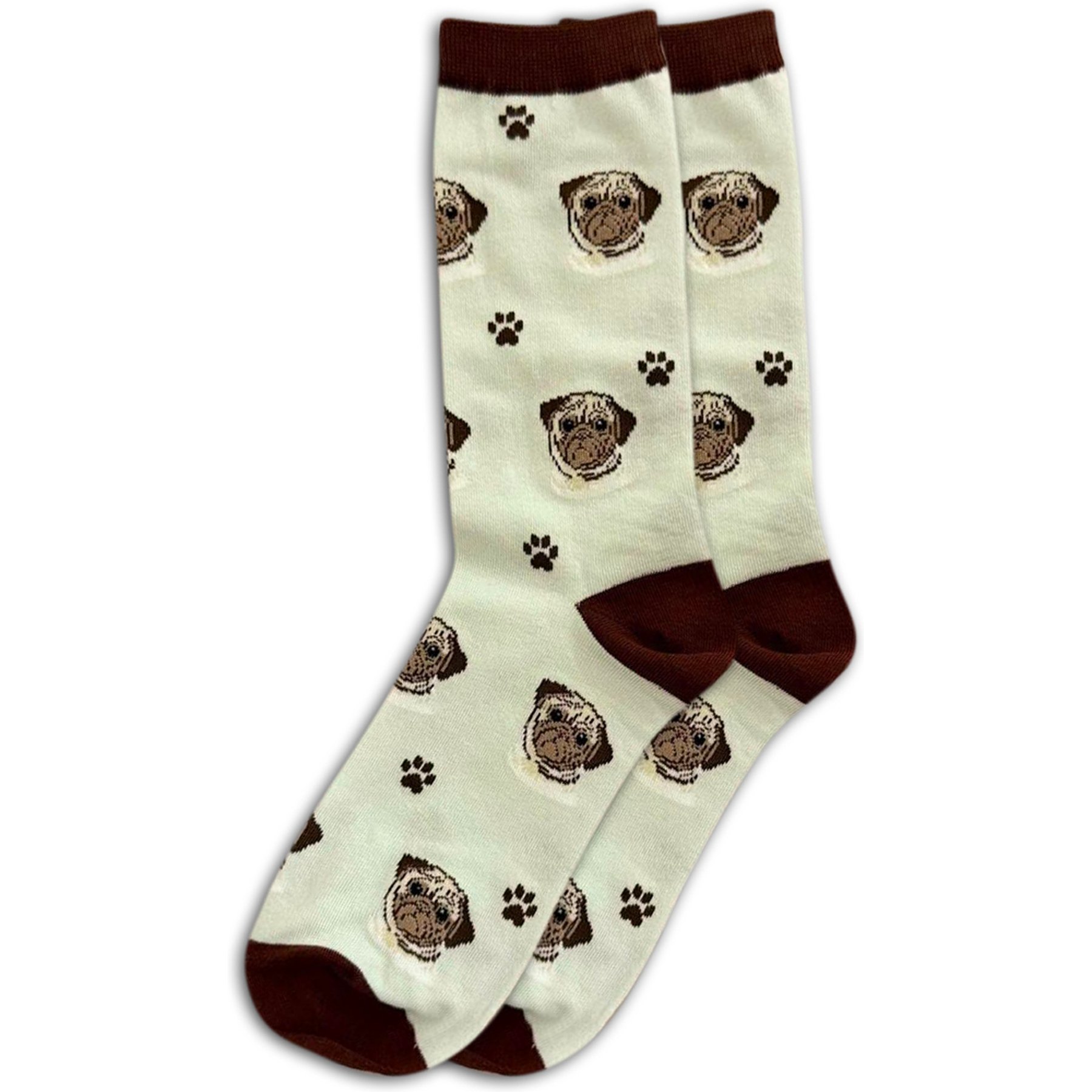 E&S PETS Pug Sock Daddy, Teal, one size