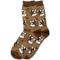 Show in main carousel: E&S PETS American Bulldog Sock Daddy, Brown, one size slide 1 of 4