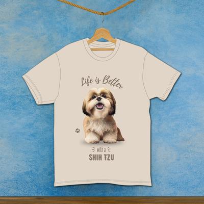 Show full view: E&S PETS Shih Tzu T-Shirt, Pink, X-Large slide 3 of 3