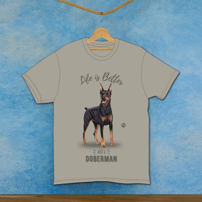 Show full view: E&S PETS Doberman T-Shirt, Green, XX-Large slide 3 of 3