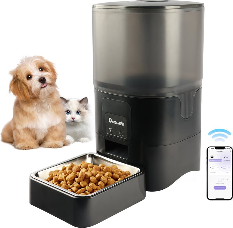 Pet Adobe 3.8-L Automatic Feeder for Dogs & Cats, 2 count