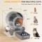 Show in main carousel: WARCAT Automatic Self-Cleaning Cat Litter Box, Gray, 90-L slide 8 of 9