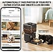 Show in main carousel: ONIZOOMI Smart Camera 2.4G Automatic Cat & Dog Feeder, Black, 25-Cup slide 3 of 8
