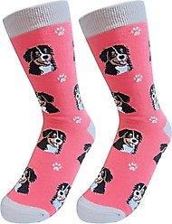 E&S PETS Bernese Mt. Dog Sock Daddy, Peach, one size slide 2 of 4
