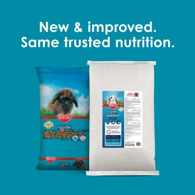 Show full view: Kaytee Forti-Diet Pro Health Nourish + Protect Timothy Hay Pellets Adult Rabbit Food, 20-lb bag slide 2 of 9