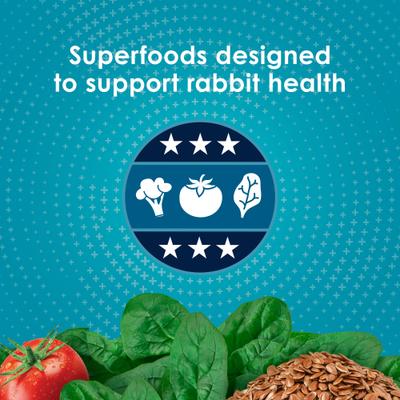 Show full view: Kaytee Forti-Diet Pro Health Nourish+Protect Rabbit Food, 8-lb bag slide 3 of 9