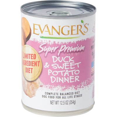 Evanger's Evanger's Duck & Sweet Potato Canned Dog Food, 13-oz, 12 ct