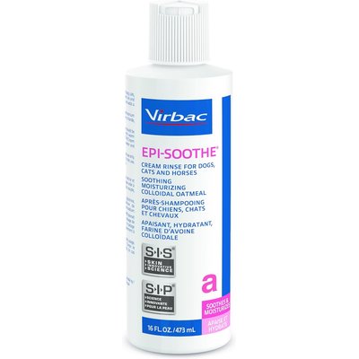 Virbac Virbac Epi-Soothe Cream Rinse & Conditioner for Dogs & Cats, 16-oz
