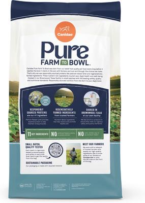 Show full view: CANIDAE Farm To Bowl Pasture-Raised Lamb, Goat & Venison Meals Recipe Dry Dog Food, 22-lb bag slide 3 of 10