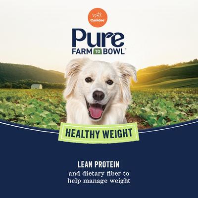 Show full view: CANIDAE Farm To Bowl Healthy Weight Free-Range Chicken & Pea Recipe Dry Dog Food, 22-lb bag slide 6 of 10