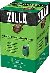 Zilla Aquatic Reptile Internal Aquarium Filter, 20-gal