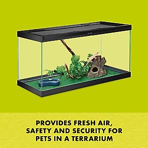 Zilla Fresh Air Screen Cover for Terrariums, 36-in